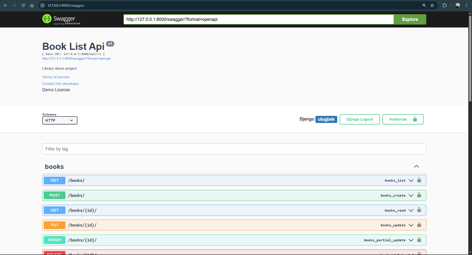 Library Project API